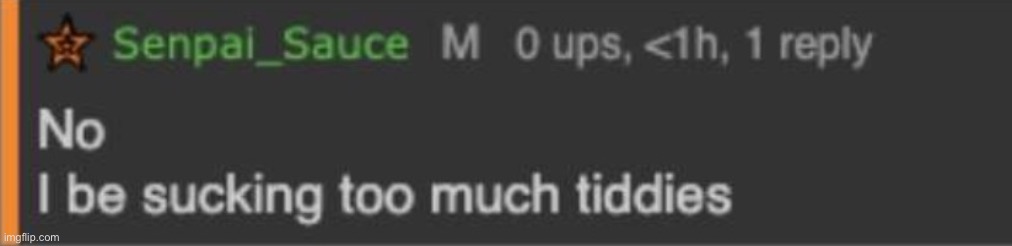 tiddies | image tagged in tiddies | made w/ Imgflip meme maker