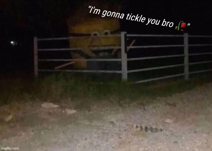 Wwyd in this situation? | "I'm gonna tickle you bro 🥀" | made w/ Imgflip meme maker