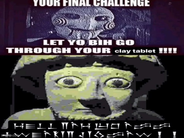 Smart titile | image tagged in jigsaw,challenge | made w/ Imgflip meme maker