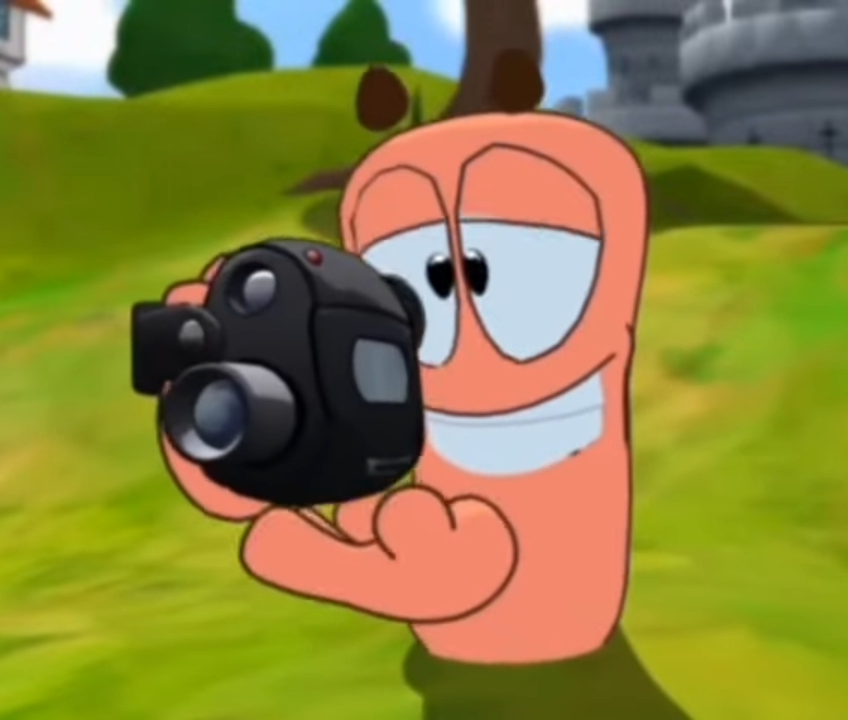 Worm Camera Blank Meme Template