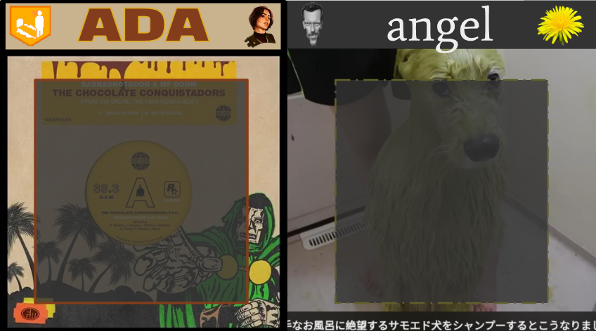 High Quality ada and angel announcement temp Blank Meme Template