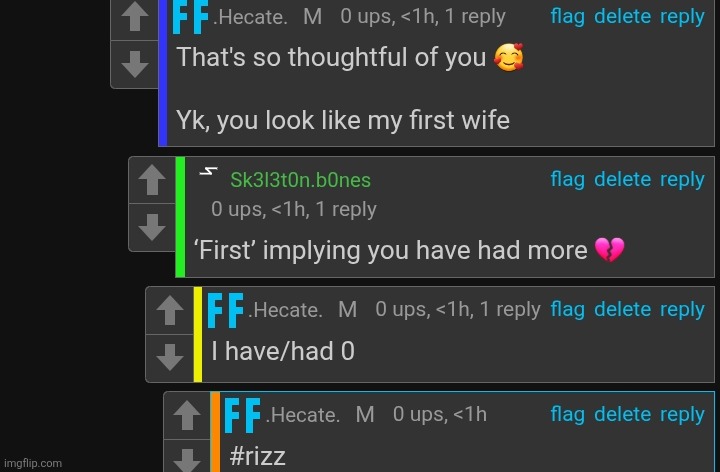 Why would hecate say this | made w/ Imgflip meme maker