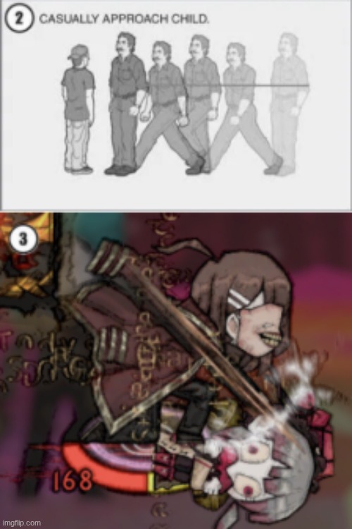 casually approach child | image tagged in casually approach child | made w/ Imgflip meme maker