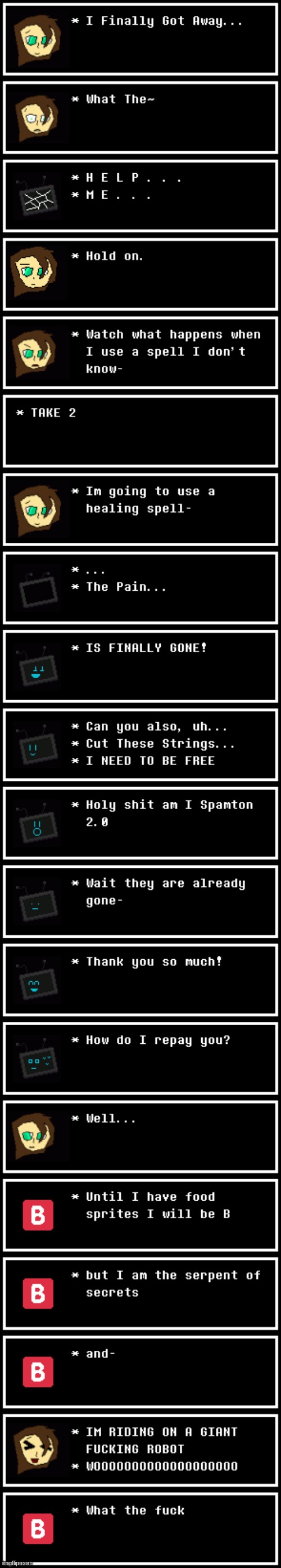 im making serpent sprites gimme a few minutes | made w/ Imgflip meme maker