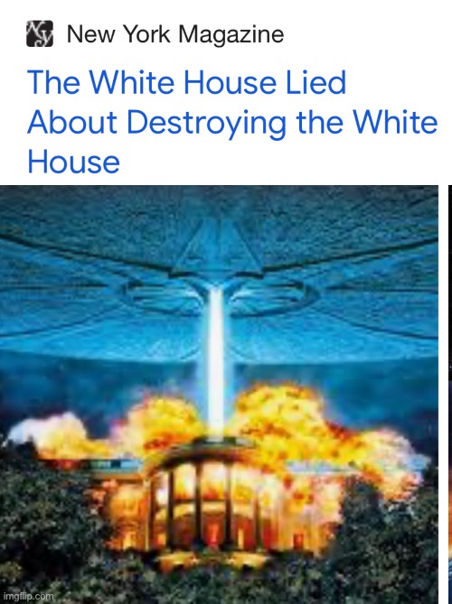 Trump destroyed the WH according to the MSM | image tagged in politics lol,memes | made w/ Imgflip meme maker