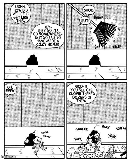 Clowns | image tagged in comics | made w/ Imgflip meme maker