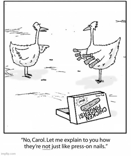 Chicken Fingers | image tagged in comics | made w/ Imgflip meme maker