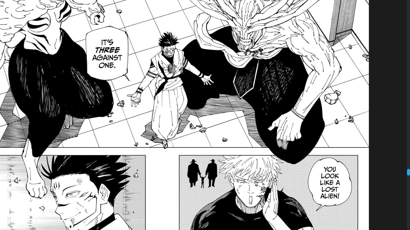 gojo being funny Blank Meme Template