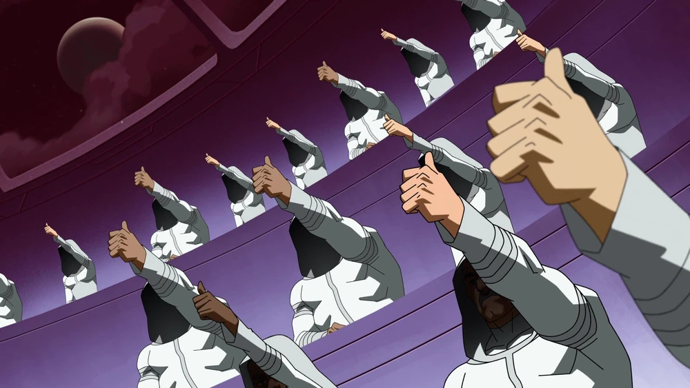 Invincible Viltrumite Council Blank Meme Template