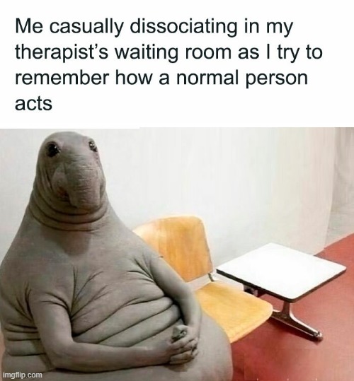 Reduced to a perfect nonplus, he rose from his chair and farted! | image tagged in vince vance,therapist,waiting room,weird memes,creatures,expressionless | made w/ Imgflip meme maker