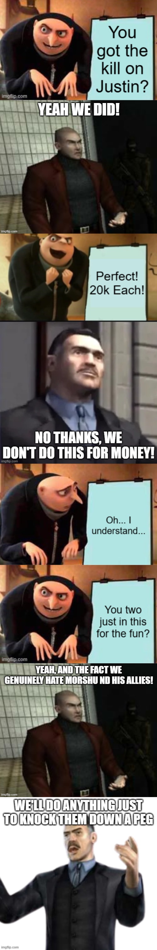 Mission Success! See you next time Fatty-shu! | made w/ Imgflip meme maker