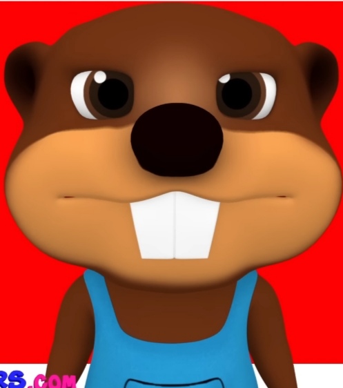 Angry Billy the beaver Blank Meme Template