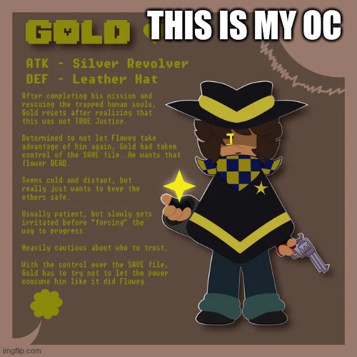 THIS IS MY OC | made w/ Imgflip meme maker