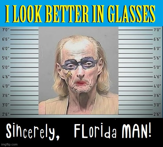 Meanwhile... at a Tallahassee Lineup | image tagged in vince vance,lineup,florida man,florida man week,tattoos,sunglasses | made w/ Imgflip meme maker
