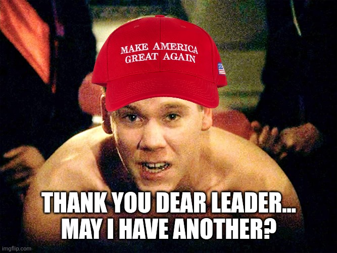 Thank you sir may I have another | THANK YOU DEAR LEADER...
MAY I HAVE ANOTHER? | image tagged in thank you sir may i have another | made w/ Imgflip meme maker