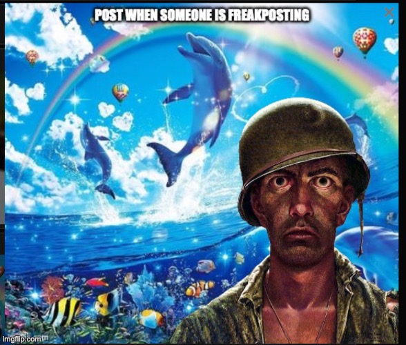 post when freak posting | image tagged in post when freak posting | made w/ Imgflip meme maker