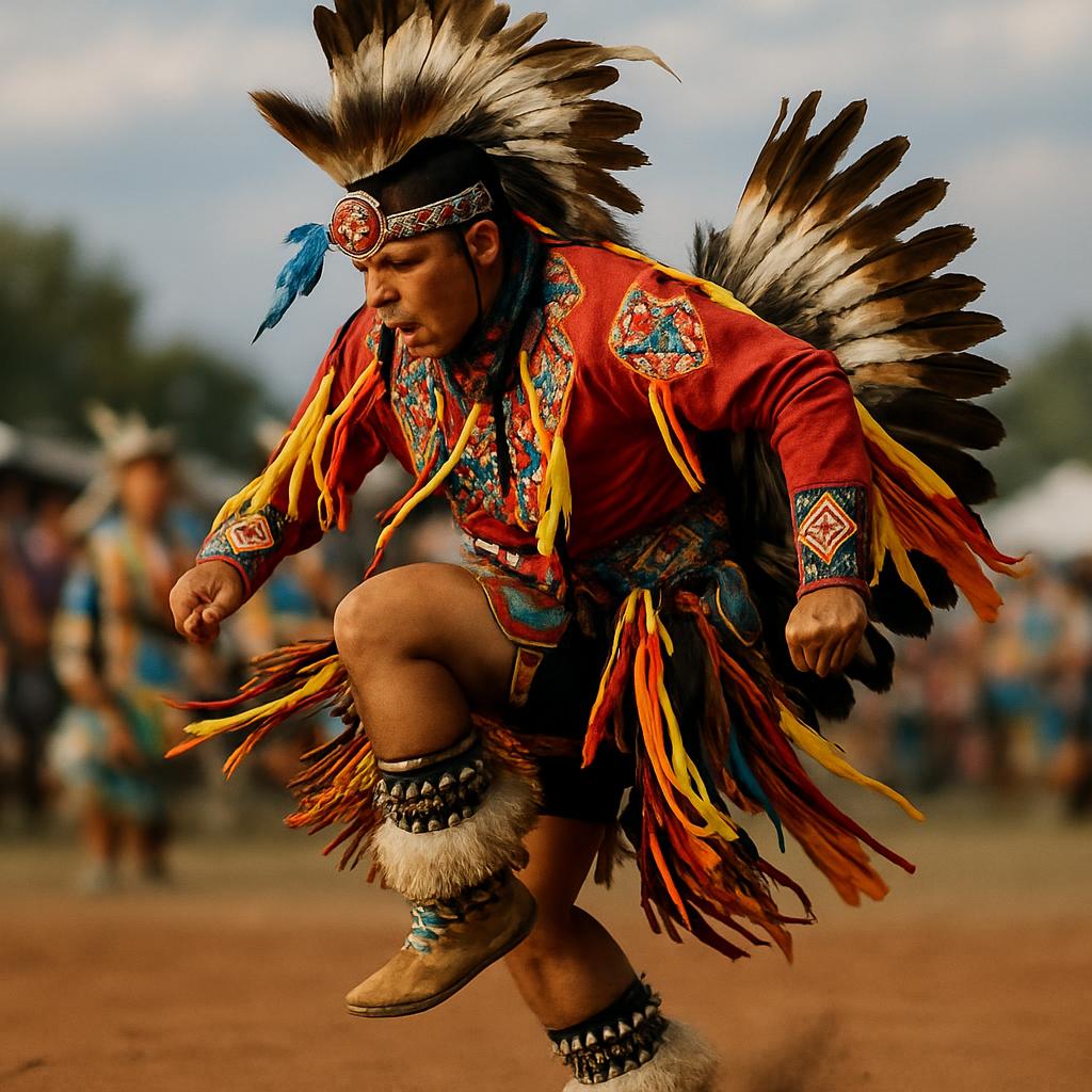 native american big stomp dancing Blank Meme Template