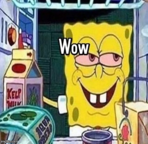 / | image tagged in wow bob | made w/ Imgflip meme maker