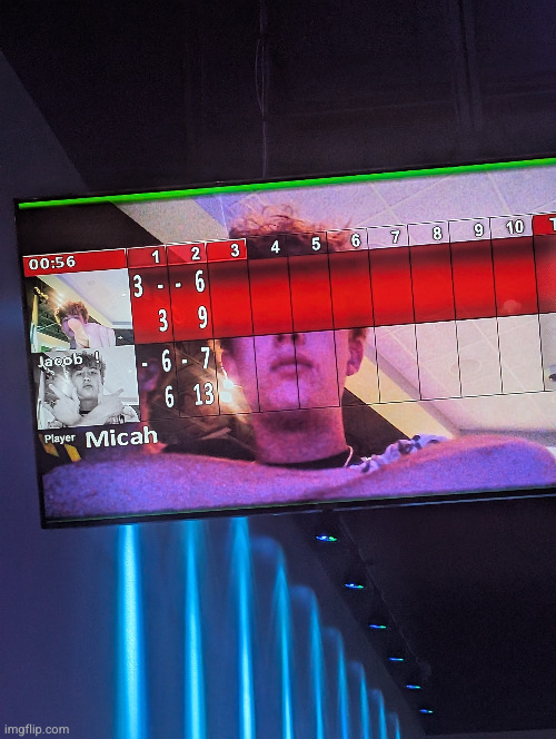 you might see me on tv | image tagged in bowling,famous,tv,shinobii,vampp | made w/ Imgflip meme maker