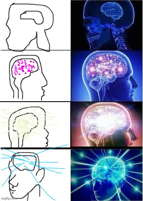 613164416 | image tagged in memes,expanding brain | made w/ Imgflip meme maker