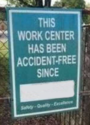 Accident free Blank Meme Template