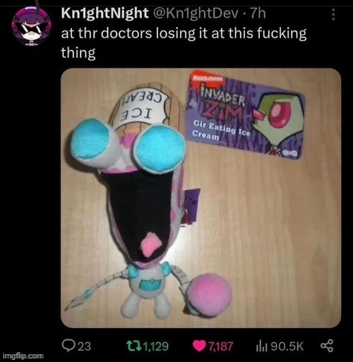 The fuck were my older temps | image tagged in gir on crack | made w/ Imgflip meme maker