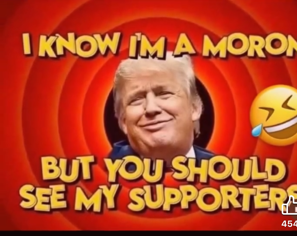 TRUMP PEDO MAGGOT Blank Meme Template