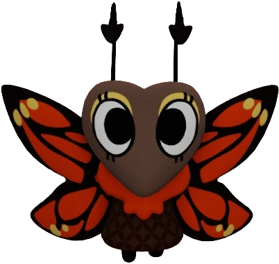 Vivid Monarch Flutter Blank Meme Template