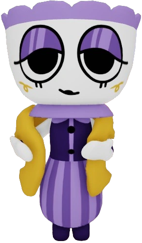 Purple Elegance Teagan Blank Meme Template