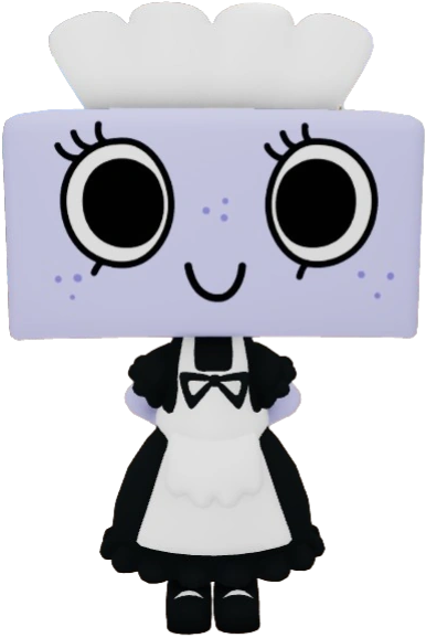 Lavender Maid Tisha Blank Meme Template