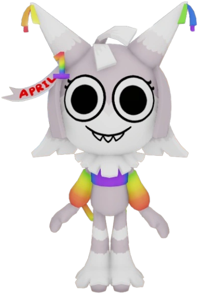 Colorful April Yatta Blank Meme Template