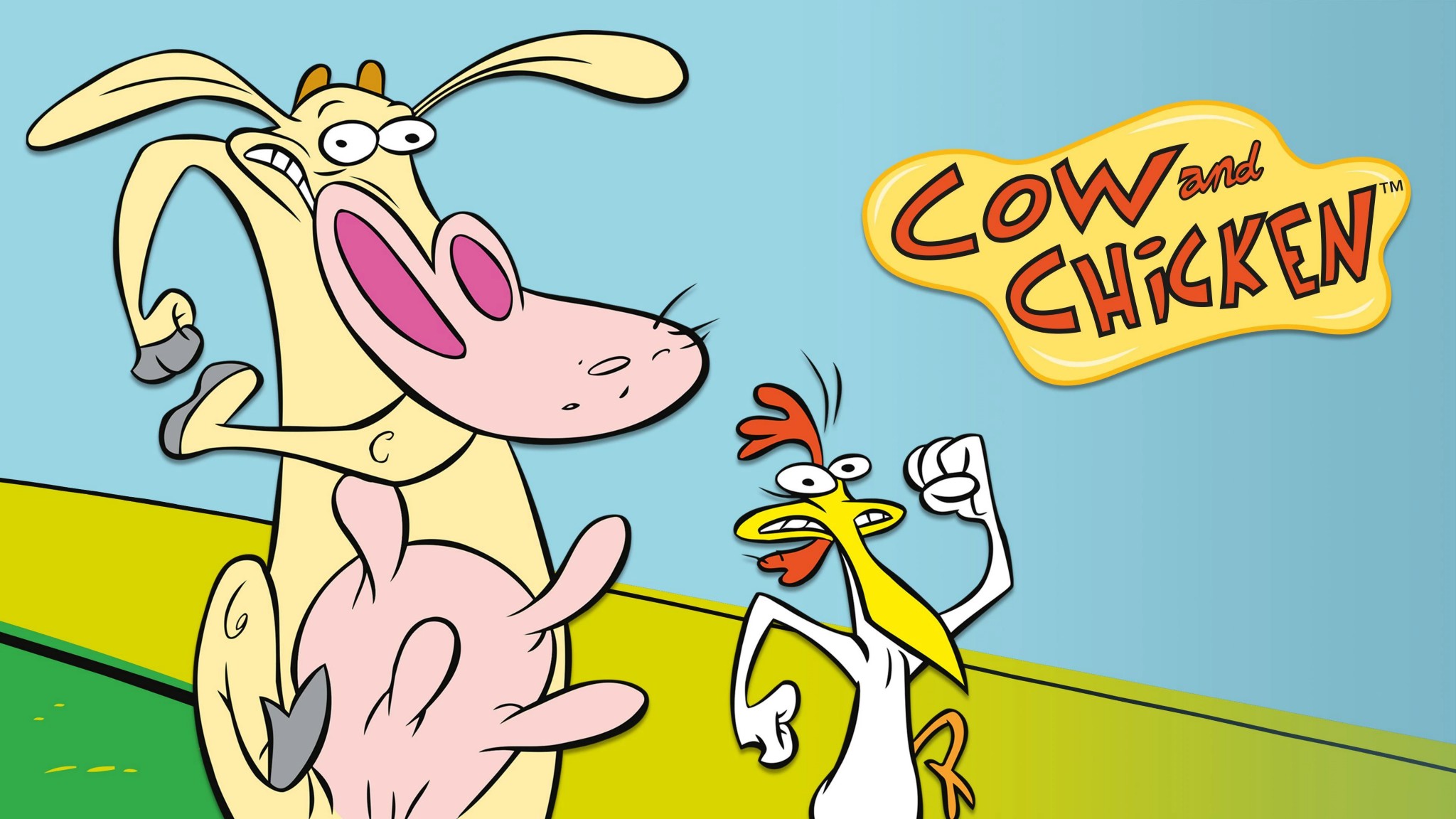 Watch Cow and Chicken | HBO Max Blank Meme Template
