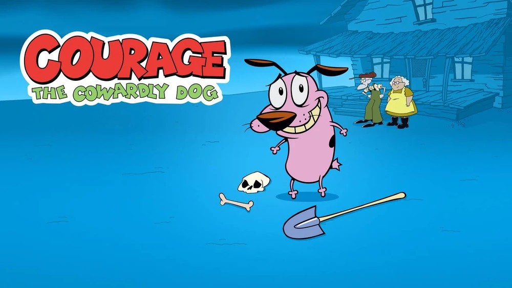 Courage the Cowardly Dog Blank Meme Template
