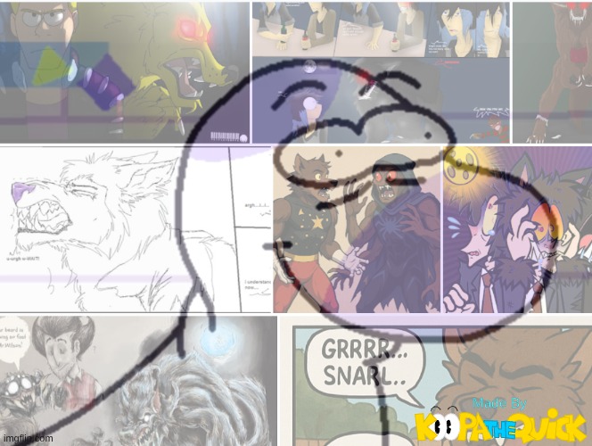 I Have 405 Pictures Of Werewolves And Counting... I Need To Go See A Therapist | image tagged in sock puppets | made w/ Imgflip meme maker