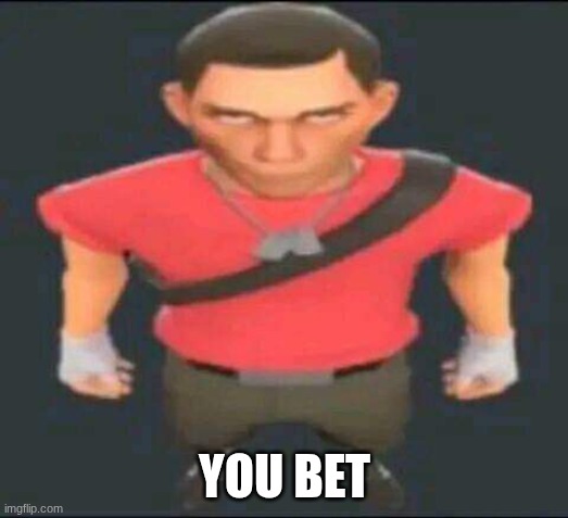 bro | YOU BET | image tagged in bro | made w/ Imgflip meme maker