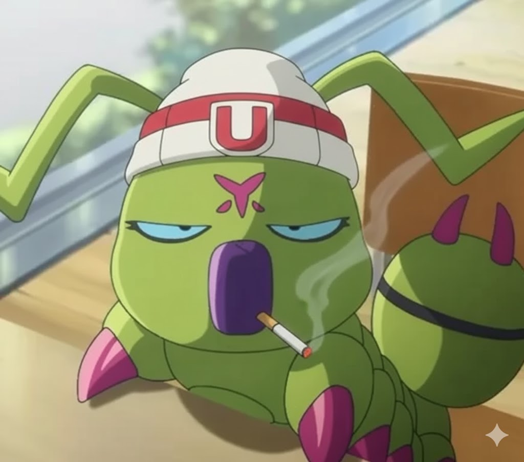 wormmon digimon crema (U) Blank Meme Template