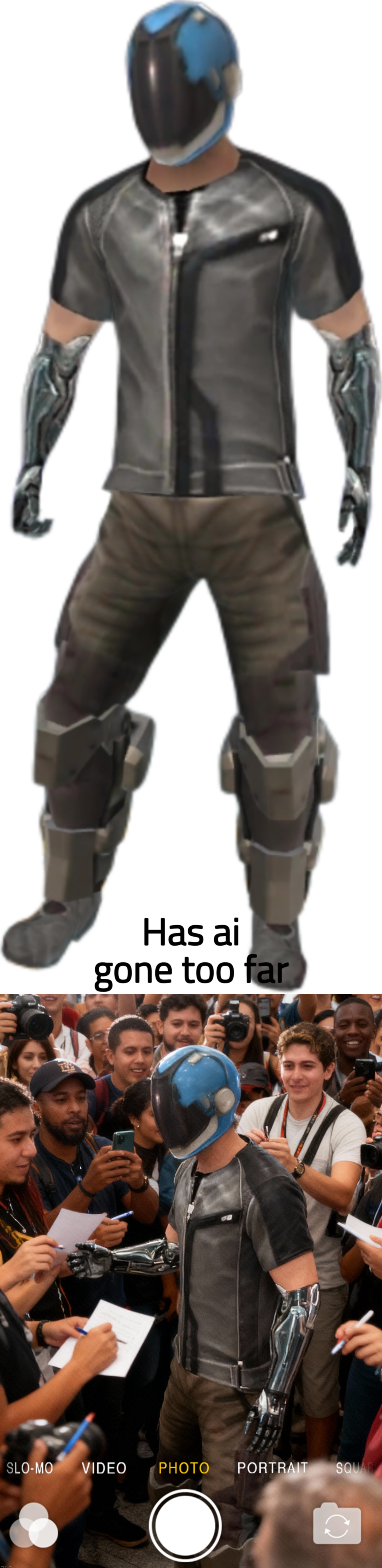 liwuwhnhzhbxbj | Has ai gone too far | made w/ Imgflip meme maker