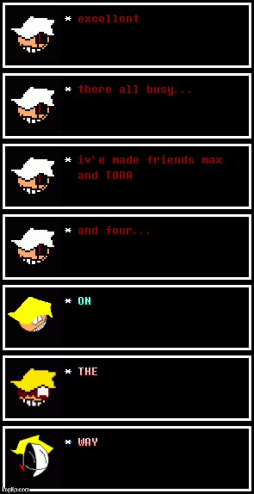 the four max AU's | image tagged in max au | made w/ Imgflip meme maker