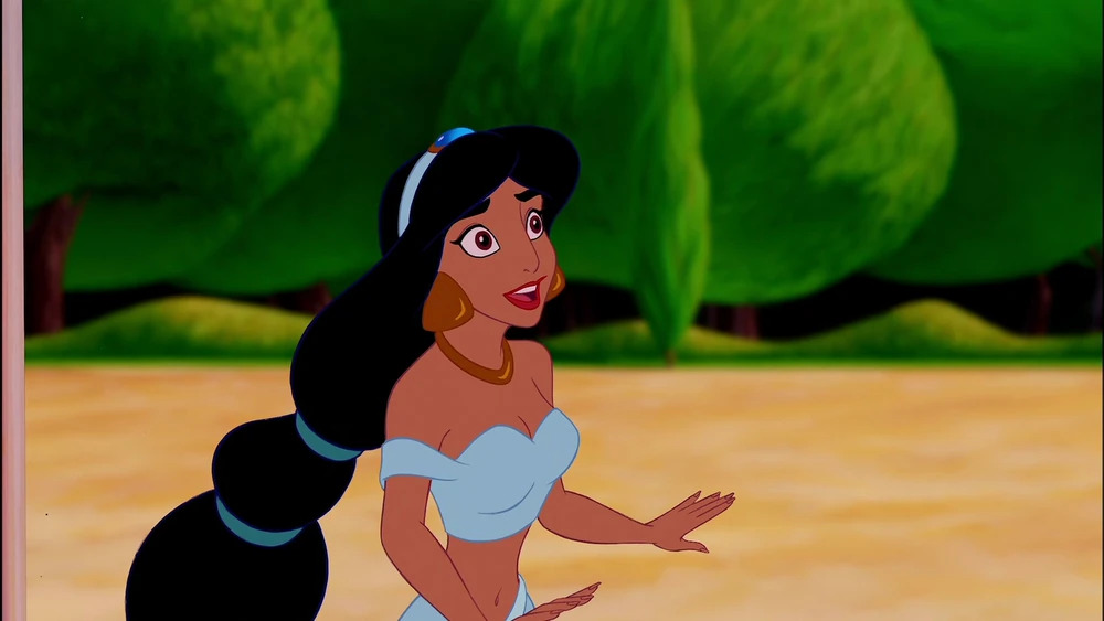 Princess Jasmine Blank Meme Template