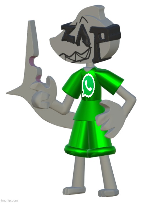 Whatzapp | image tagged in zap official render | made w/ Imgflip meme maker