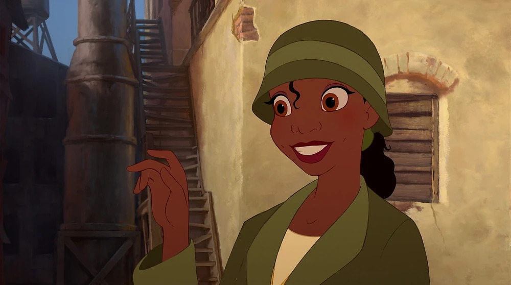 Happy Tiana Blank Meme Template