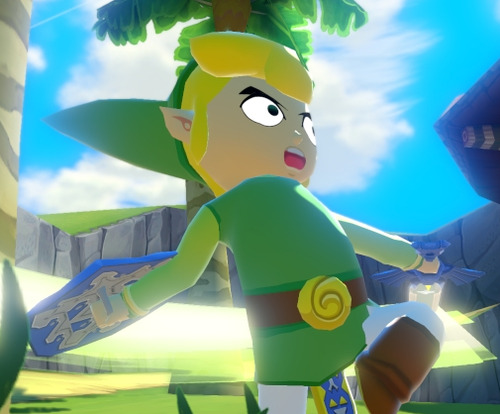 TOON LINK Blank Meme Template