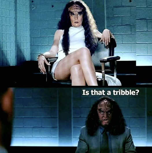 High Quality Gowron Instinct Blank Meme Template