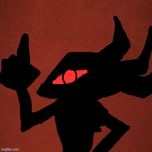 Cringe Oc | image tagged in blank red background | made w/ Imgflip meme maker