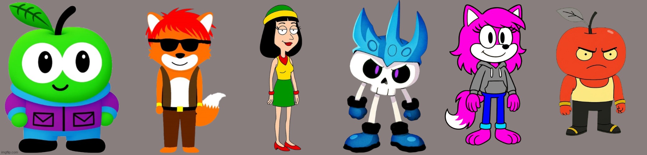 50% AI slop 50% hand drawn | image tagged in ocs | made w/ Imgflip meme maker