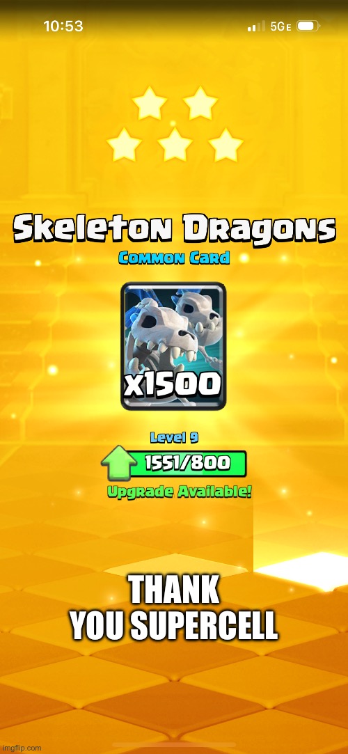 THANK YOU SUPERCELL | made w/ Imgflip meme maker