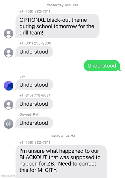 She said it was option bro ? | made w/ Imgflip meme maker