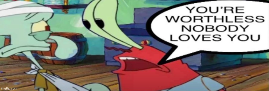 hi! bye | image tagged in mistr krap | made w/ Imgflip meme maker
