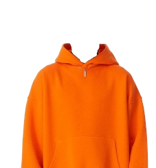 Charlie’s Orange Hoodie Blank Meme Template