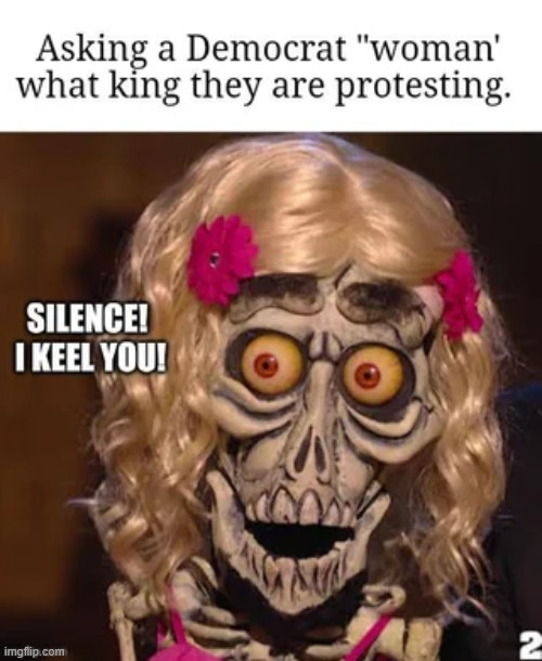 They threaten you every time they can't answer your question | image tagged in political,reposts | made w/ Imgflip meme maker